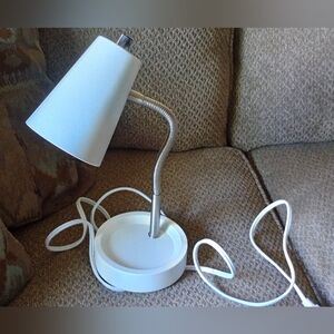 LED White Adjustable Desk Lamp